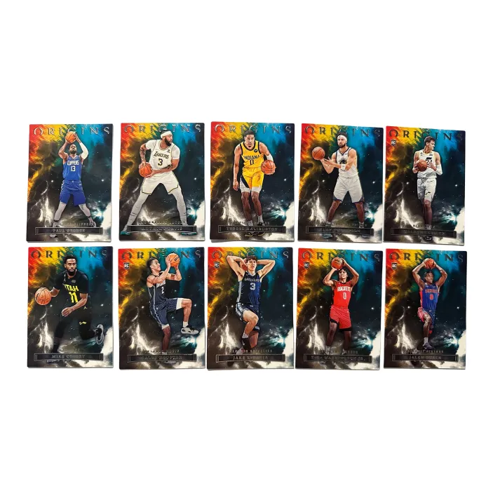PANINI Paul George Anthony Davis Tyrese Haliburton Etc. 22 23 Origins Player Card Product Access Sports Cards 10 Pcs-0