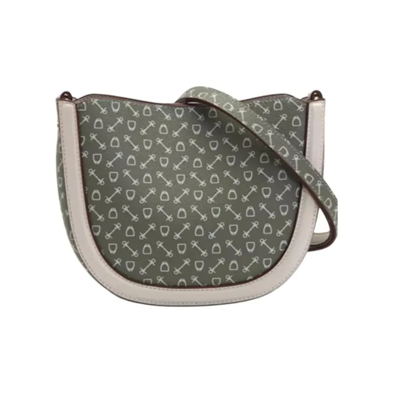 Why PVC Crossbody Bag, Shoulder Bag Small Size Women's Milk Tea/Matcha Green-12
