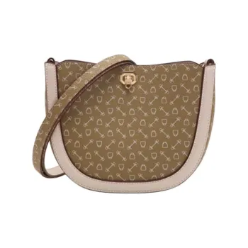 Why PVC Crossbody Bag, Shoulder Bag Small Size Women's Milk Tea/Matcha Green