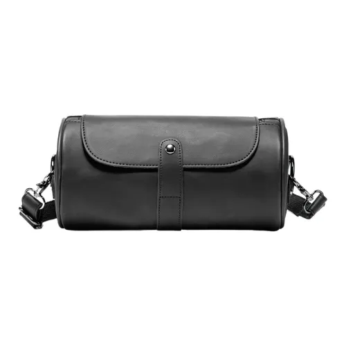 CARTELO PVC Shoulder Bag Crossbody Bag Medium Size Unisex Black