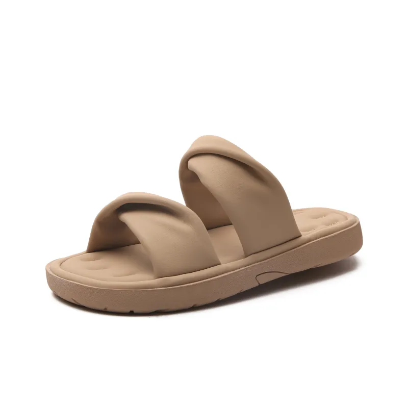 STELLA WEISZ Rubber Sole Cut-Out Slip-Resistant Abrasion-Resistant Slide Slippers Women's-7