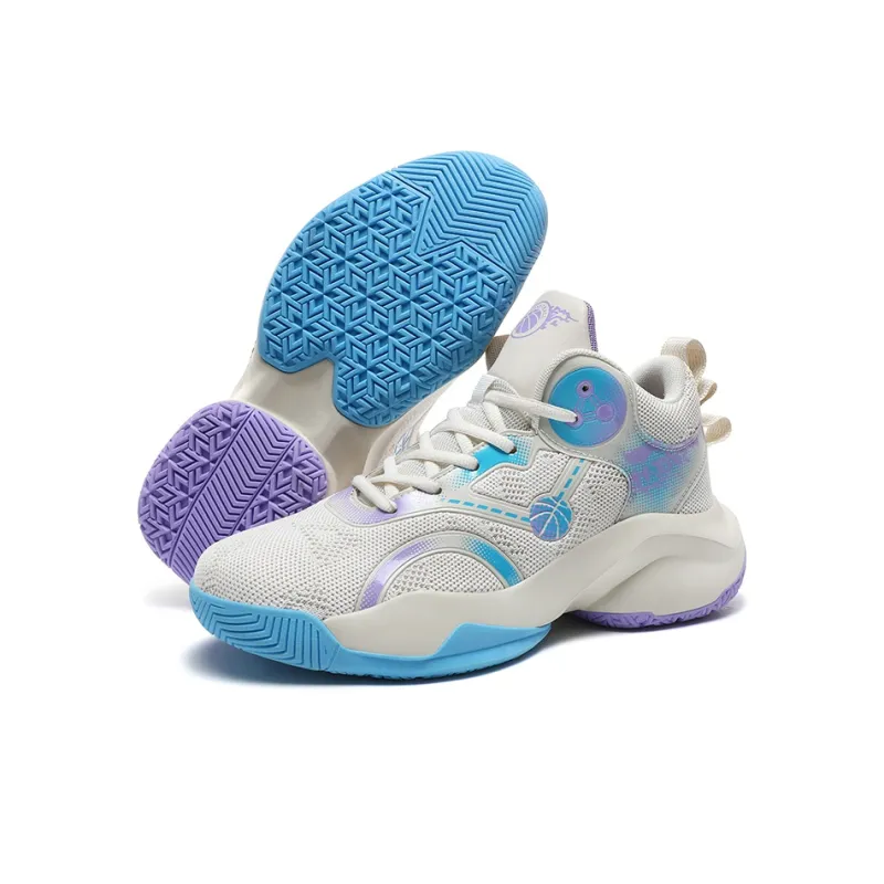 Black tailed Deer Shock Absorbers Slip Resistant, Abrasion Resistant, Breathable Mid Top Basketball Shoes Men's-3