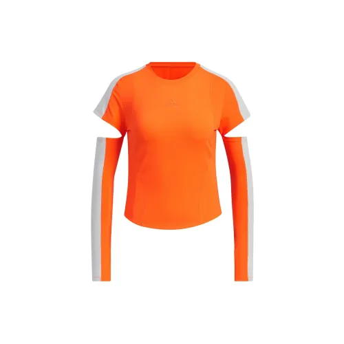 Adidas T-Shirts Women's Semi-Impact Orange