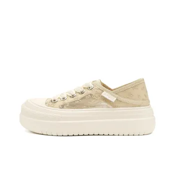 D FUSE SCANDINAVIA Flat Shoes White Sneakers Anti Slip And Wear Resistant Lightweight Low Top Skateboard Shoes Women's