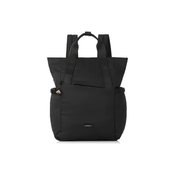 HEDGREN Polyamide Large Capacity Lightweight Laptop Bag Travel Bag Large Size Unisex Black/Oil Green/Tiger Eye Yellow