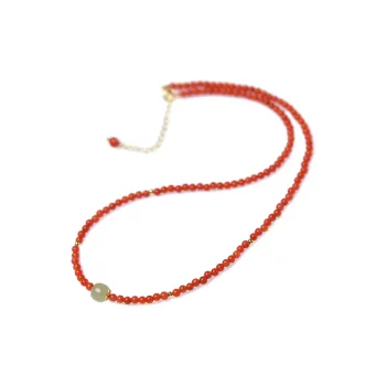 Tokai Family Southern Red Agate Fine Jade Necklaces Women's