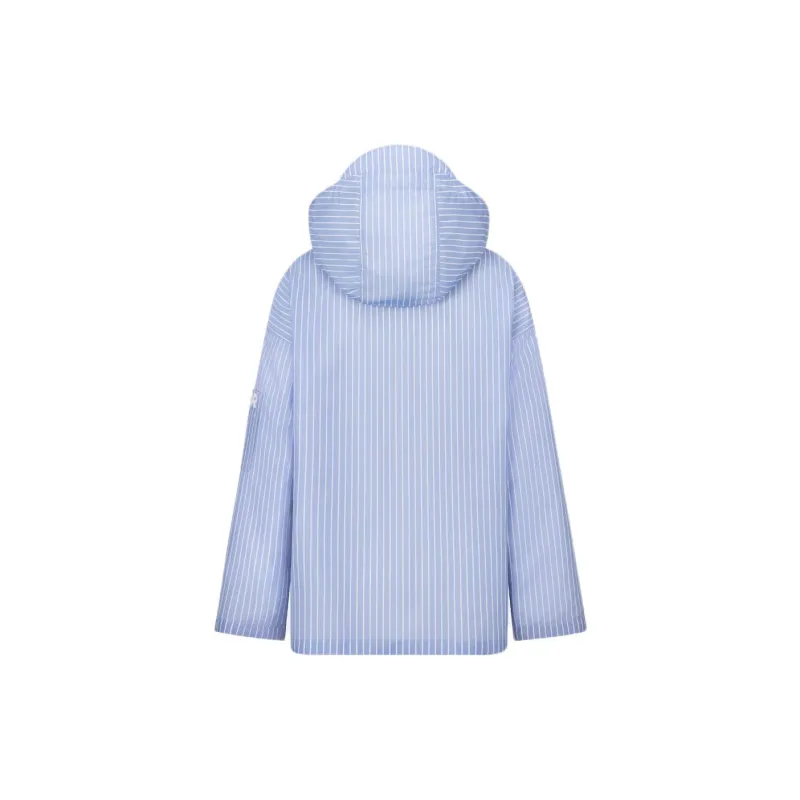 DIOR Striped Hooded Shirt-1