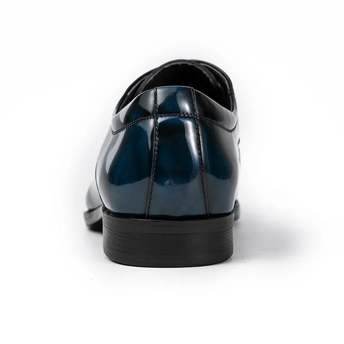 ASTON M.JAZZ Dress Shoes Men Low Top Black/Blue/Burgundy-15