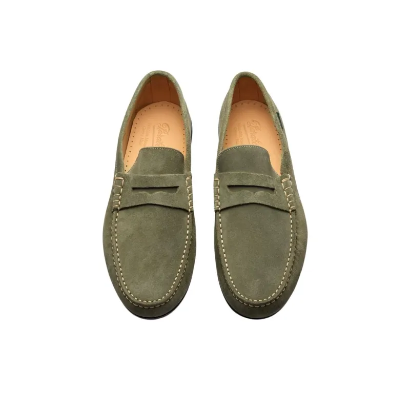 Paraboot Piquot Loafers Men's Green-3