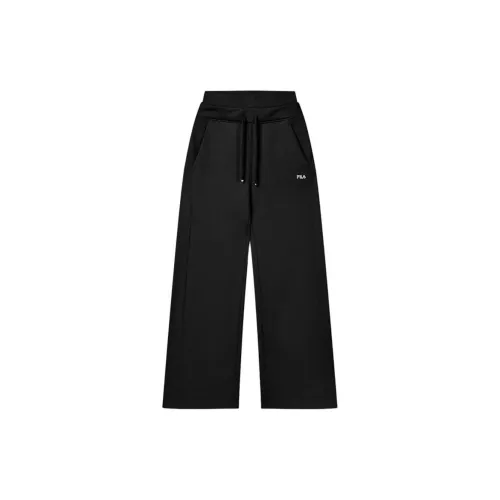 FILA Knitted Sweatpants Women's Jet Black