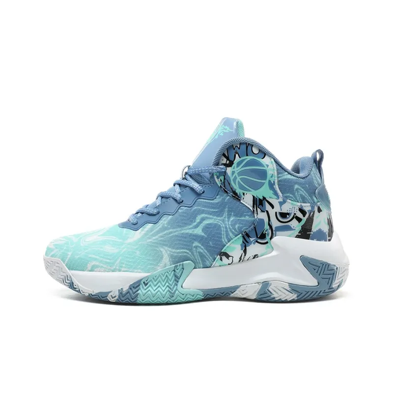 MUSNODO Shock Absorbers Slip Resistant, Abrasion Resistant, Breathable Mid Top Basketball Shoes Men's-15