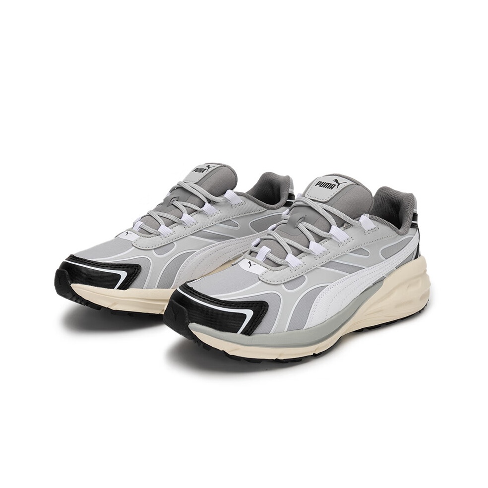 ◆PUMA◆ Hypnotic LS Abrupt Grey White 39766803 397668-03 Womens PUMA Hypnotic LS Athletic Shoe - Vapor Gray / Black