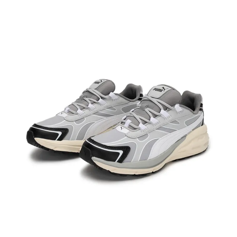 PUMA Hypnotic LS LS Abrupt Durable Breathable Low Top Casual Shoes Unisex Gray White Black-2