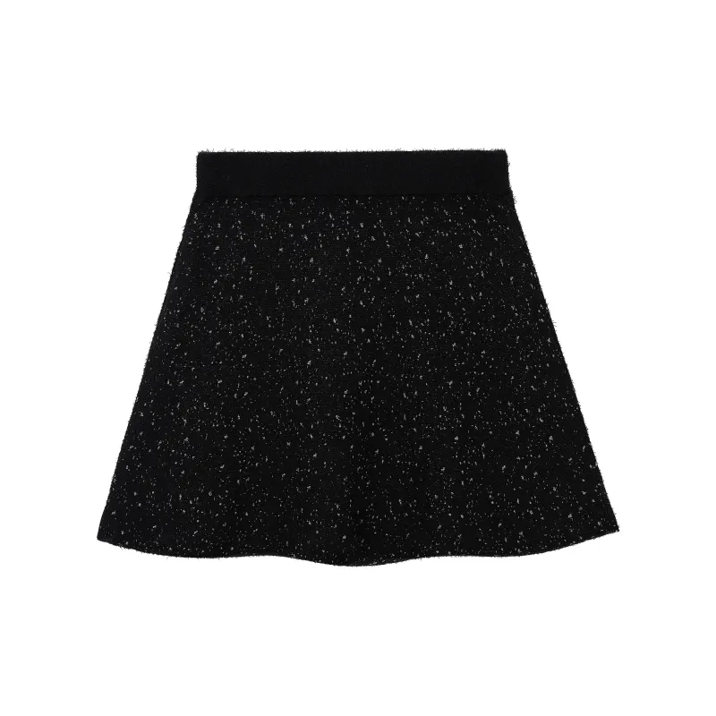 D'zzit Casual Short Skirts Women's Black-1