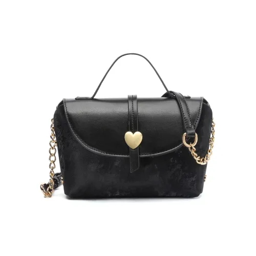 TUCANO PU Shoulder Bag, Crossbody Bag, Handbag Women's Black