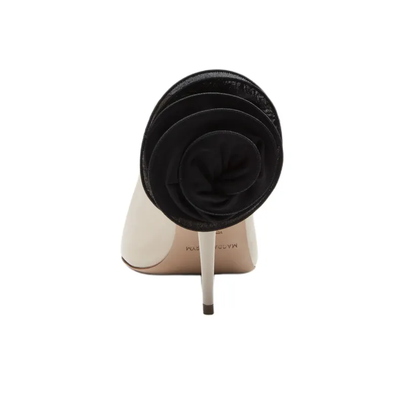 Magda Butrym 105mm Floral-appliqué Leather Mules-4