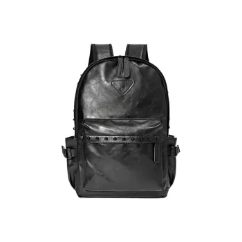 CARTELO PVC Backpack Medium Size Unisex Black