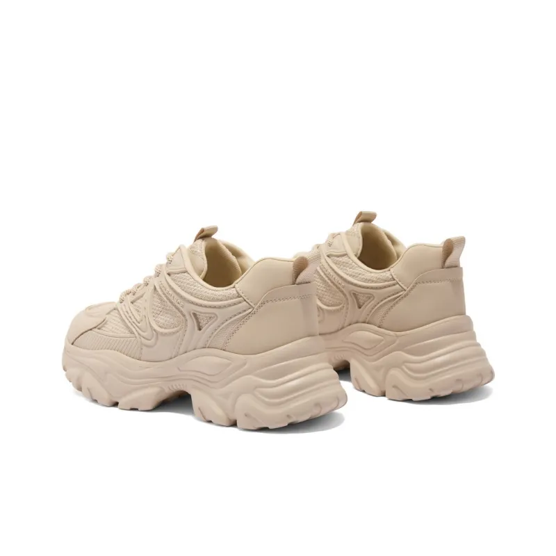 BELLE Anti-Slip Wear-Resistant Breathable Lightweight Height Increasing Low-Top Chunky Sneakers Women's-3