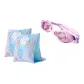 024 Pink[Arm Ring+Swim Goggles+Waterproof Earplugs]