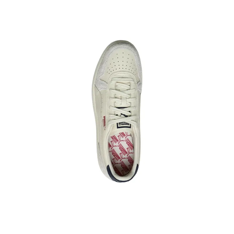 PUMA Anti-Slip Wear-Resistant Low-Top Skateboard Shoes Unisex Ecru Gray-2