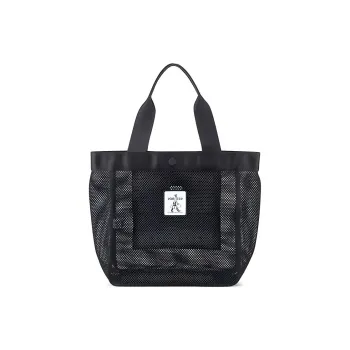 PORTER Polyester Tote Bag Shopping Bag Handbag Unisex Black