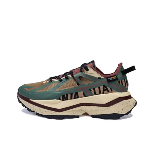 ANTA Outdoor Performance Shoes Men Low-Top Grid Zongzi/Silantro Green