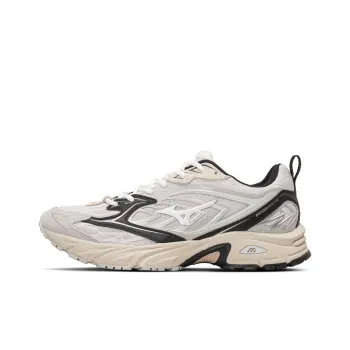 Mizuno Cushioning Anti Slip And Wear Resistant Low Top Sports Running Shoes Unisex Light Gray