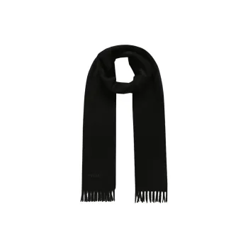 PRADA Knit Scarves Unisex Black