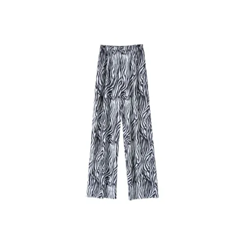 HUASJ Casual Pants Women's Zebra Print