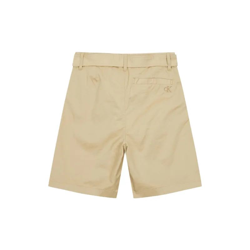 CALVIN KLEIN Casual Shorts Men's Beige-1