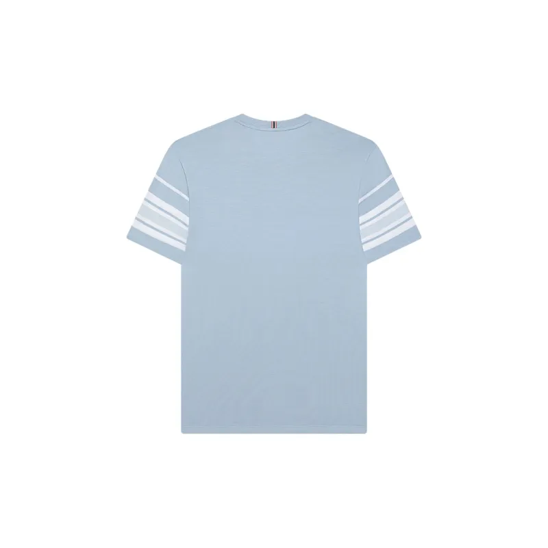 FILA T Shirts Men Bamboo Prosperity Blue-1