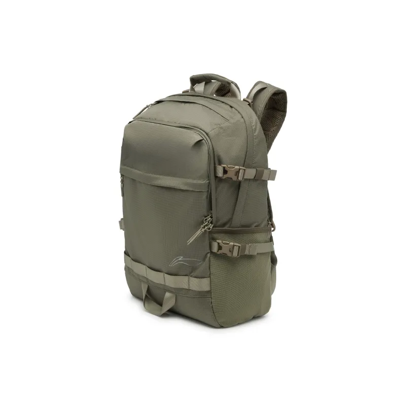 LiNing Polyamide Sports Backpack Unisex Agarwood Green-1