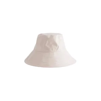 Other Stories Cotton Bucket Hats Unisex Vanilla White