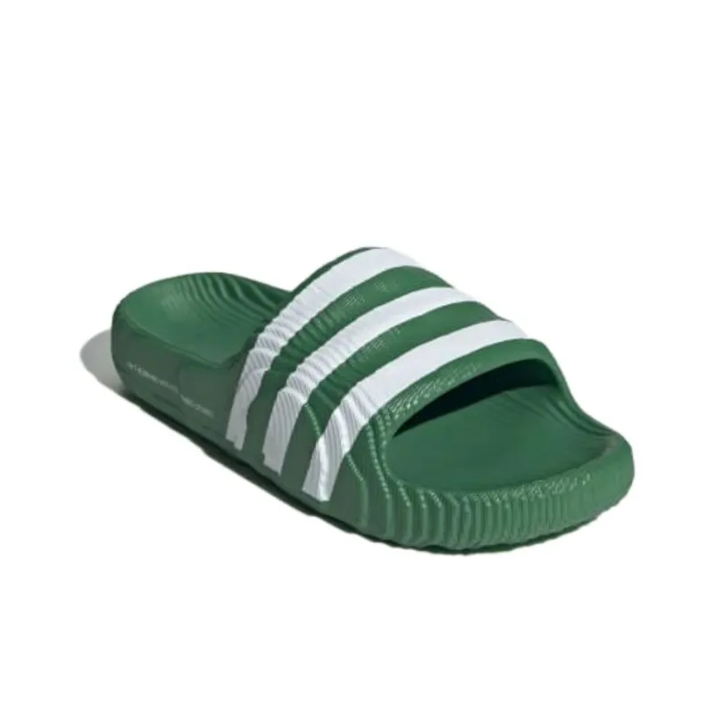 Adilette 22 Adidas Originals Slides 'Preloved Green White'-3