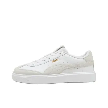 PUMA Lajla Anti Slip Wear Resistant Low Top Skateboard Shoes Unisex White Gray
