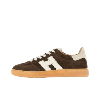 HOGAN H647 Logo Patch Low Top Sneakers