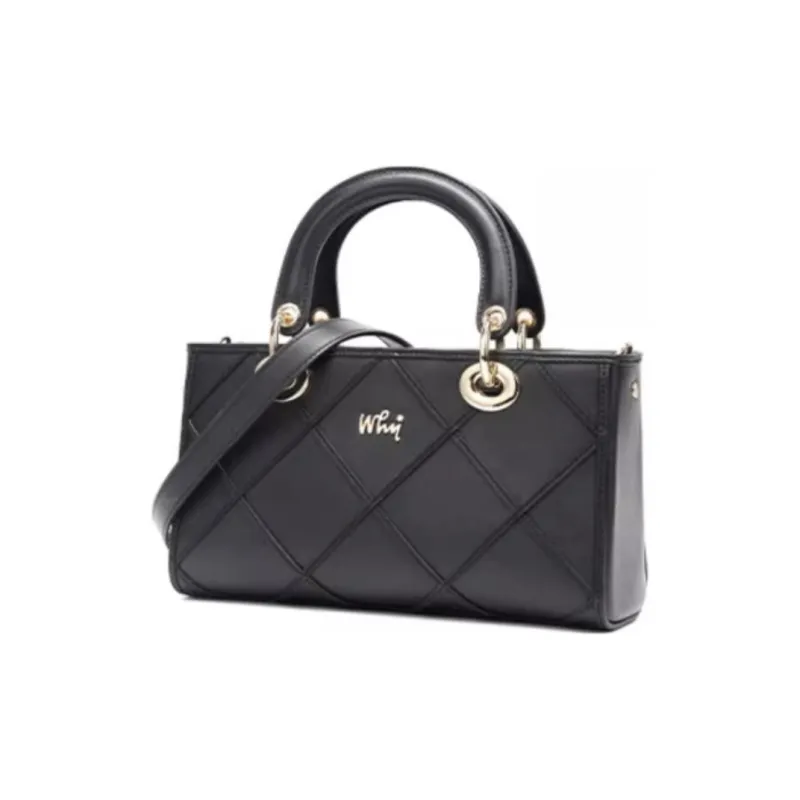 Why Cow Leather Lady Dior Bag, Shoulder Bag, Crossbody Bag, Handbag Medium Size Women's Caramel/Black-11