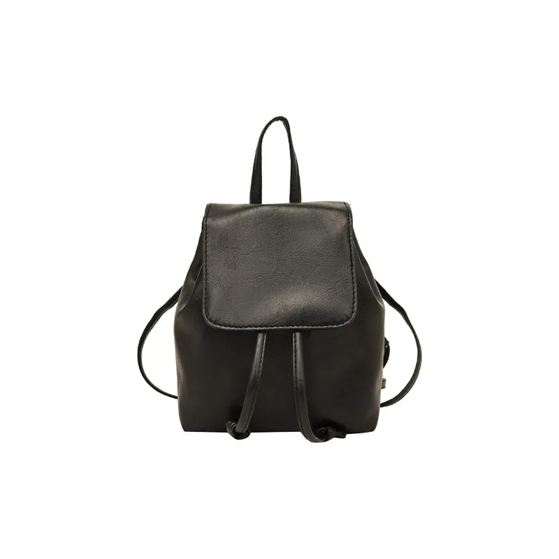 Aini Rabbit PU Backpack Regular Women's Black/Brown-1
