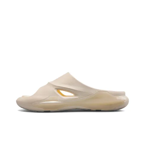 CAOT Jelly Drag Series Slide Slippers Unisex Beige