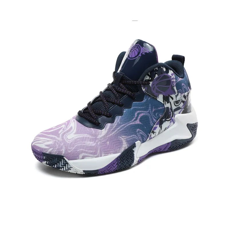 MUSNODO Shock Absorbers Slip Resistant, Abrasion Resistant, Breathable Mid Top Basketball Shoes Men's-8