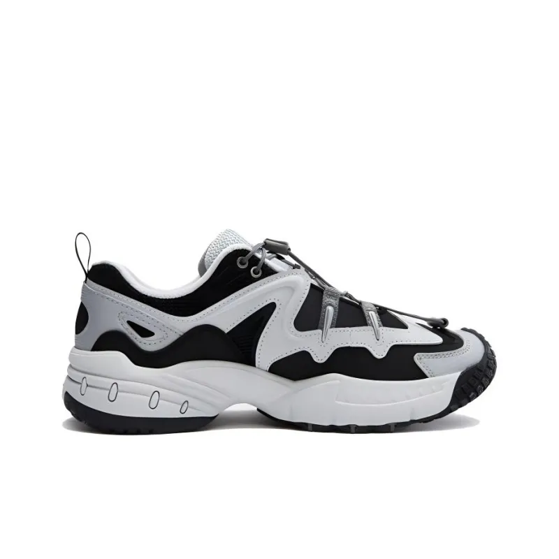 FILA FUSION KRIPTONITE Anti Slip Wear Resistant Low Top Casual Shoes Women's Black Gray-1