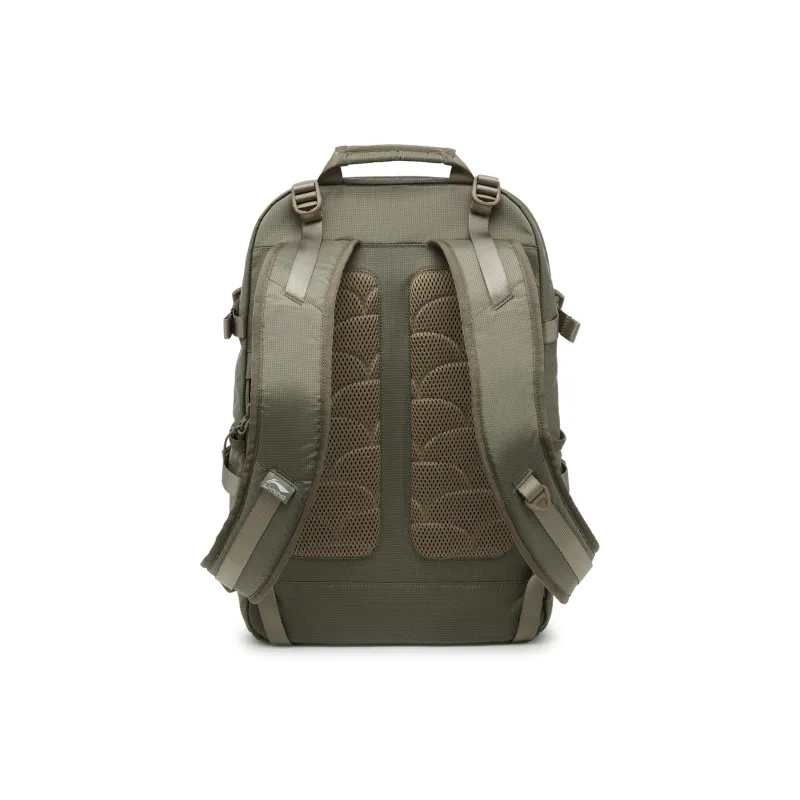 LiNing Polyamide Sports Backpack Unisex Agarwood Green-3