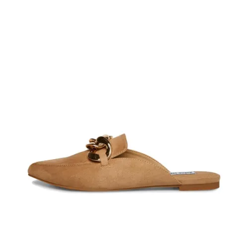 STEVE MADDEN Wrap-toe Slippers Women's Brown