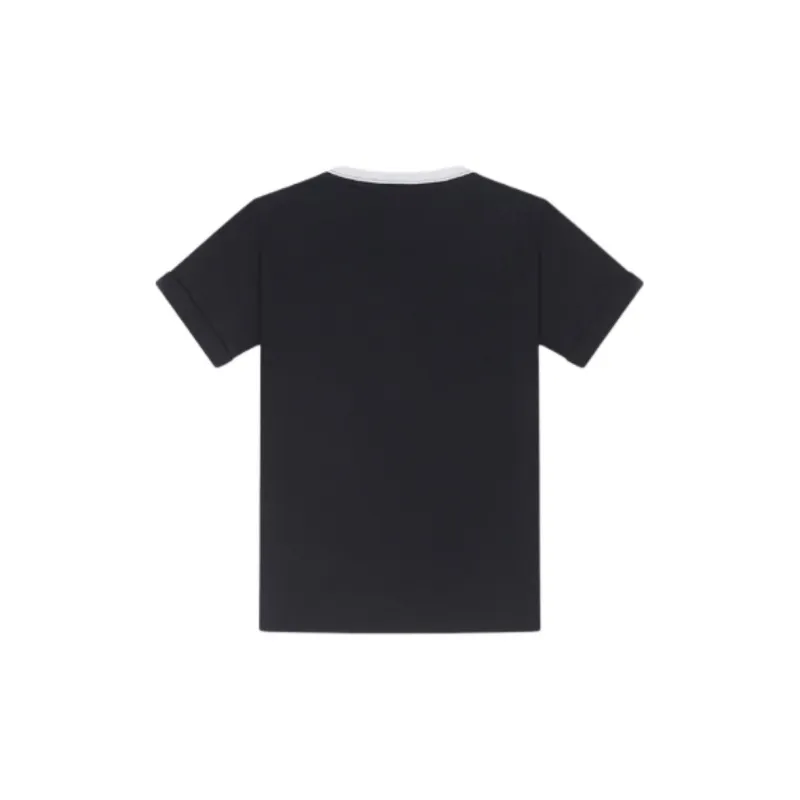 Converse RETRO CHUCKARCH TEE T Shirt Women's Black-1