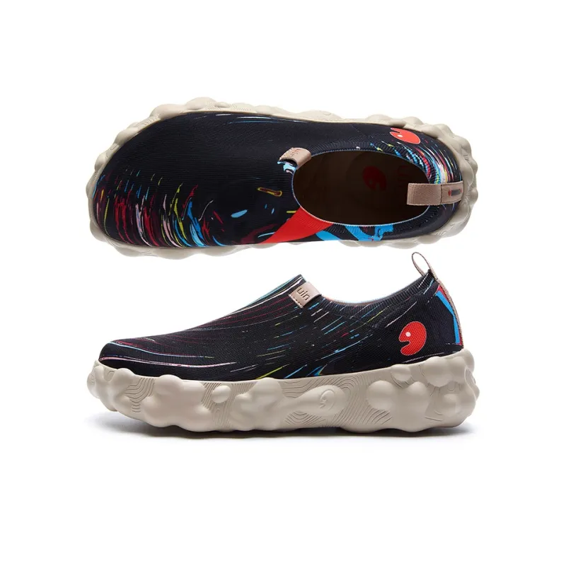 U.IN Painted Travel Shoes Toledo 6 Visual Psychedelic Collection Casual Shoes Men's-5