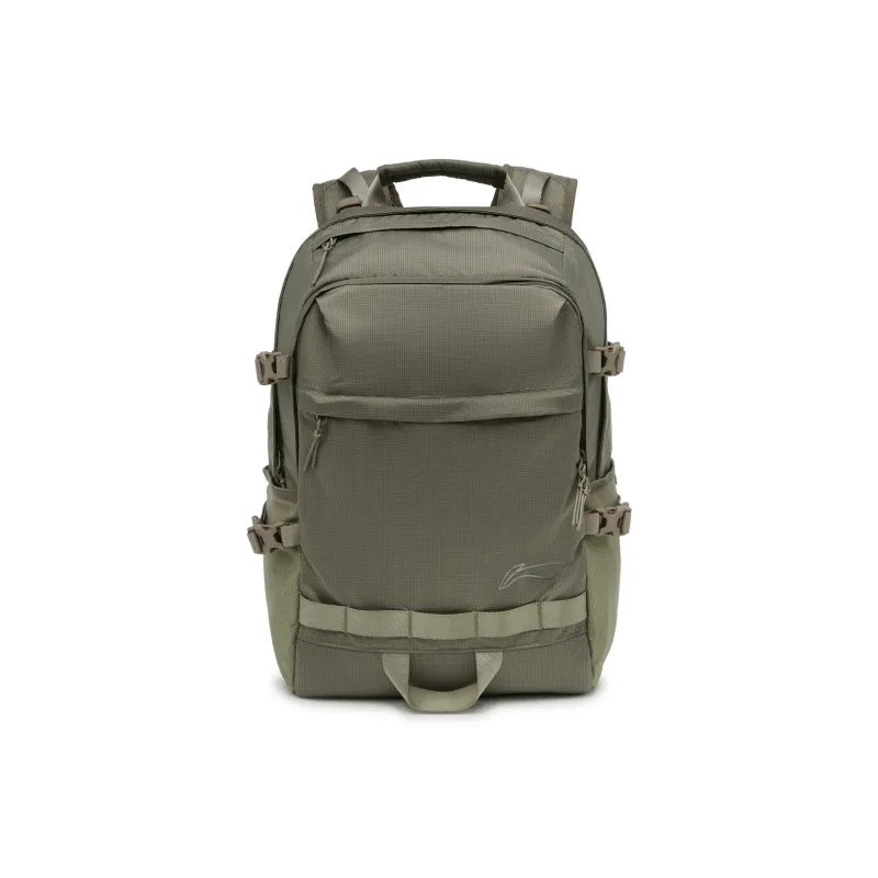 LiNing Polyamide Sports Backpack Unisex Agarwood Green-0