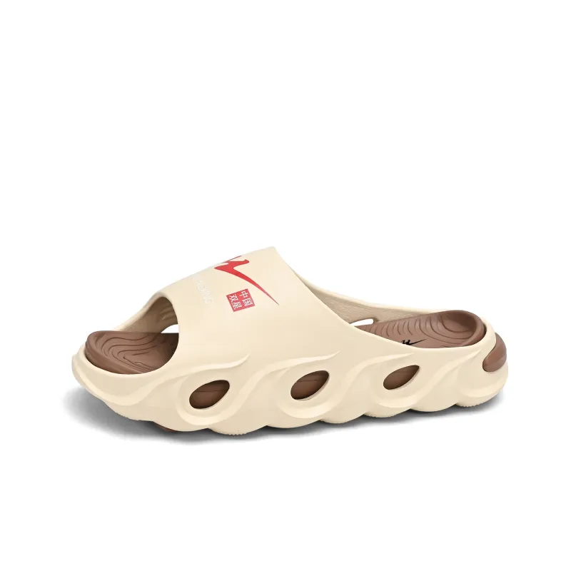 Binary Slide Slippers Men Black/White-1