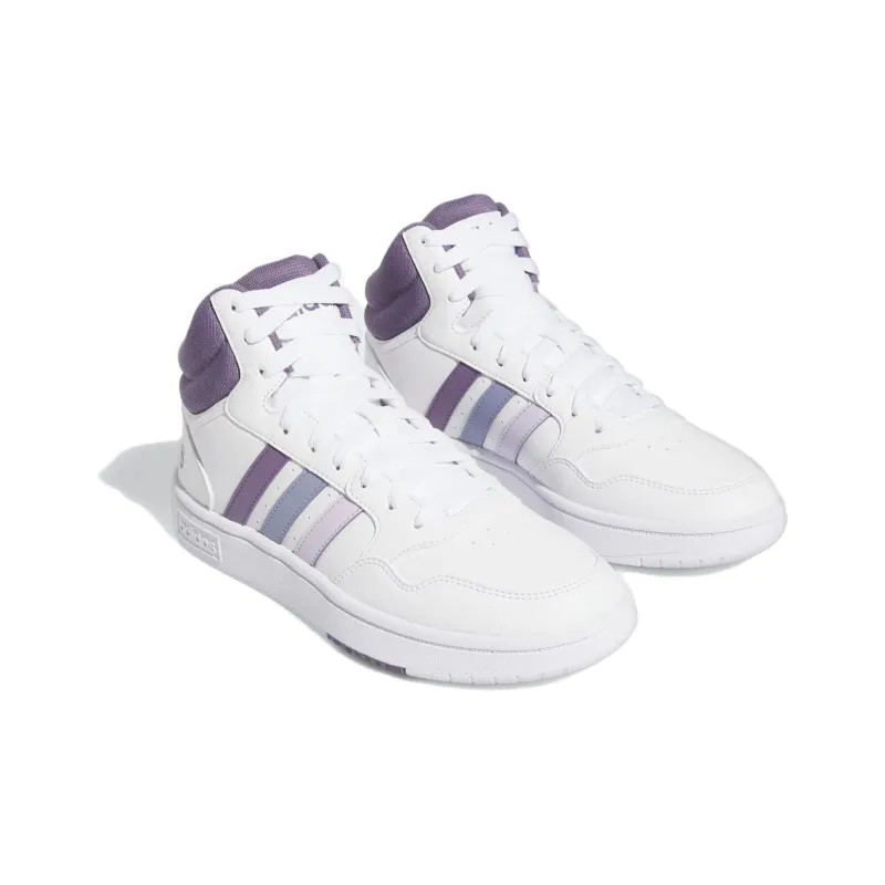 Adidas Hoops 3.0 Mid 'White' Women's-2
