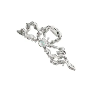 KEYS VIA Resin Birthday Commemoration Recommendation Hair Clip Women's