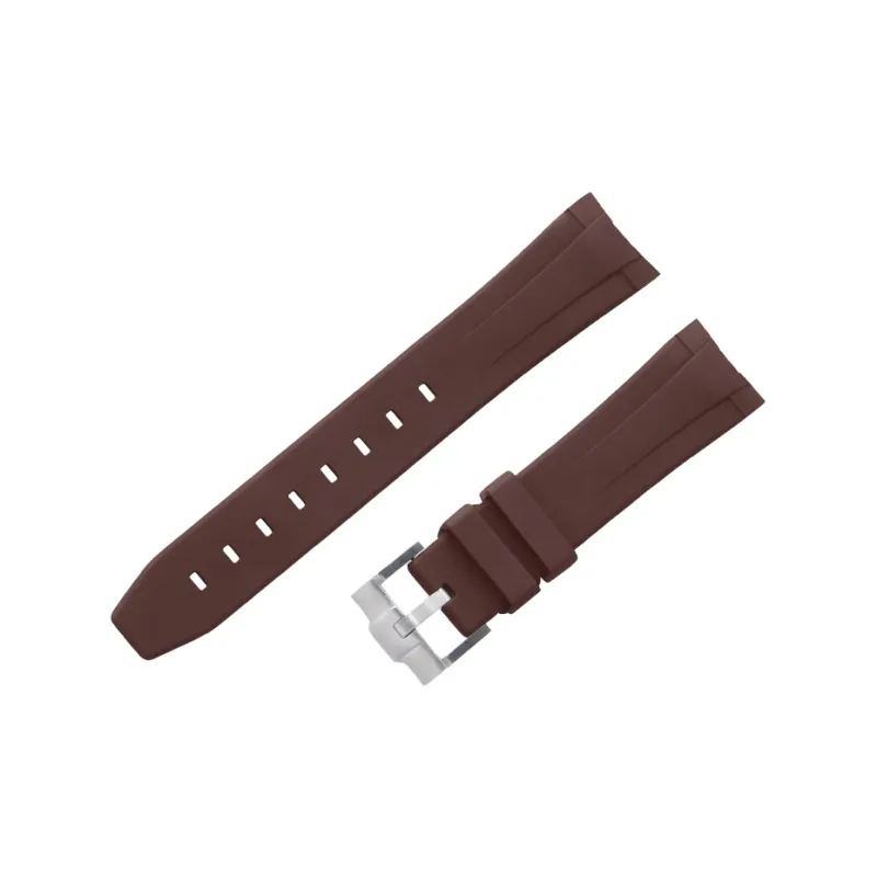 VAGENARI Fluoroelastomer Watch Band Compatible With Black Rock Sugar 40mm 228236.228238.228239.228348.228398 Unisex-4